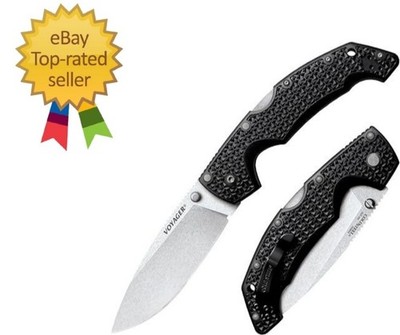 Voyager Large 4'' AUS10A Drop Point Folding Knife