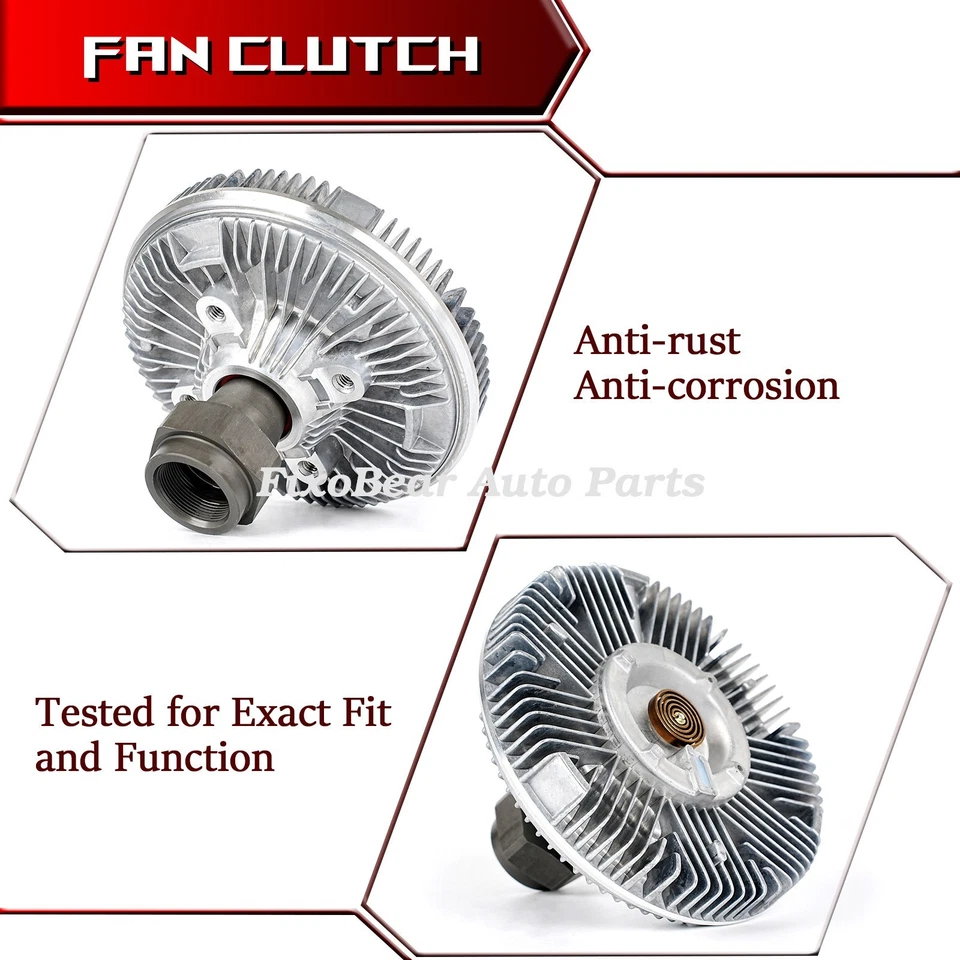 Fan Clutch For Ford Excursion F150 F250 F350 F450 F550 Super Duty 1999-2003 2837 - Image 3 of 4