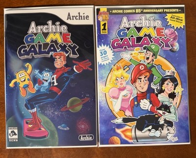 Archie Game Galaxy 1A + Foil Super Mario Galaxy Homage 1000 copies Keys See Pics