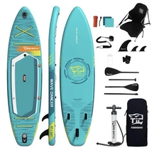 Tigerxbang 11’6”/11’/10’ Inflatable Paddle Board With Complete Accessories 