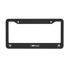 Bmw 2 Pack Aluminum Waterproof License Plate Frame Black Bmw 2 Pack Aluminum Waterproof License Plate Frame Black