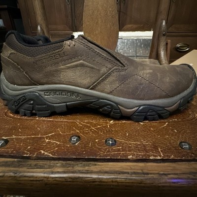 Merrell Men's Brown Slip-On Hiking Shoes US 9  J91837 Medium