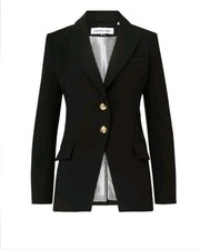 Veronica Beard Izara Dickey Black Jacket Sz 4