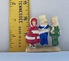 Antique Snowbabies Vintage Bisque Snow Baby Carolers German Red Coat Rare NICE!