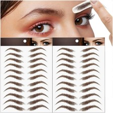 4D Eyebrows Tattoo Sticker Waterproof Temporary for Eyebrow Grooming Shaping