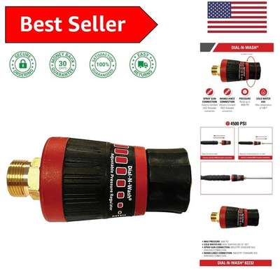 #ad Twist Control Adjustable Pressure Regulator 4500 PSI Ideal for Power Washers $51.00