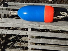 FREE SHIP 193 Maine Lobster BUOY nautical pot bouy float shore crab Lake CAPE