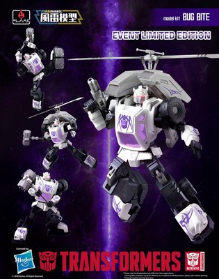 Flame Toys Transformers Bug Bite Furai Model Kit USA Seller