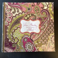 NEW Vera Bradley VERY BERRY PAISLEY Photo Album 100 Acid-free Pages 200 Photos