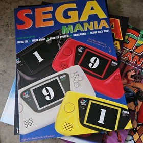 Sega Mania Magazine UK Issues 1-7 inc. Mini Sonic Fan Cimic