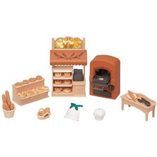 Calico Critters Bakery Shop Starter Set Dollhouse Playset