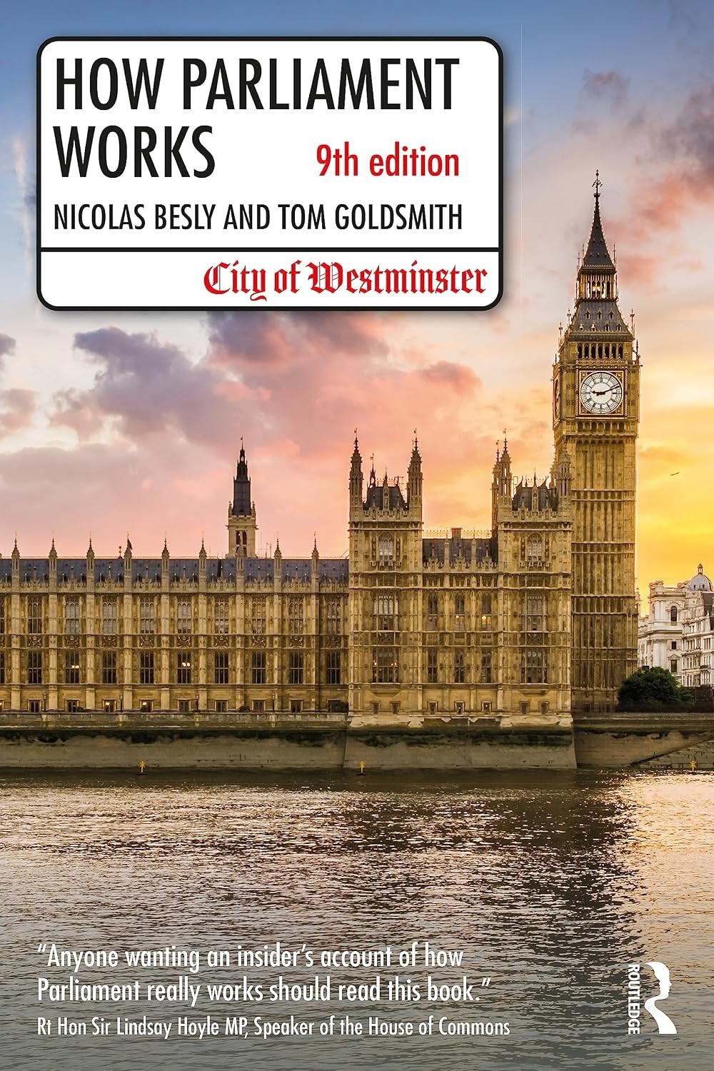 How Parliament Works By Besly, Nicolas Nicolas Besly, Tom Goldsmith, - Image 8