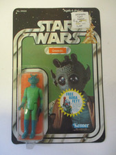 Vintage 1978 Kenner Star Wars GREEDO - MOC - 20D Back