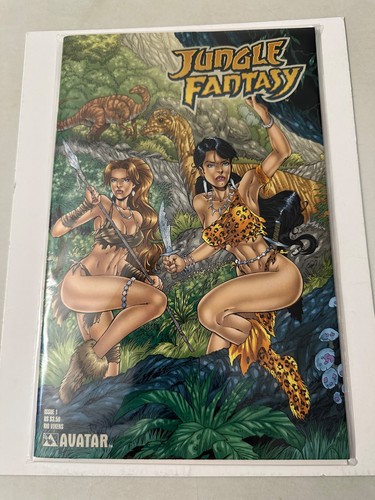 JUNGLE FANTASY Rio Vixens Variant Comic #1 Avatar Press - Jan 2003! - Picture 7 of 7