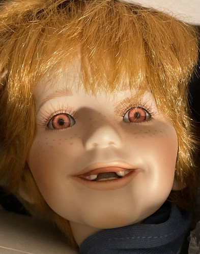 Kelly RuBert Hannah & Henry: Time Out Exclusive Porcelain Collectible Doll 18" - Picture 9 of 13