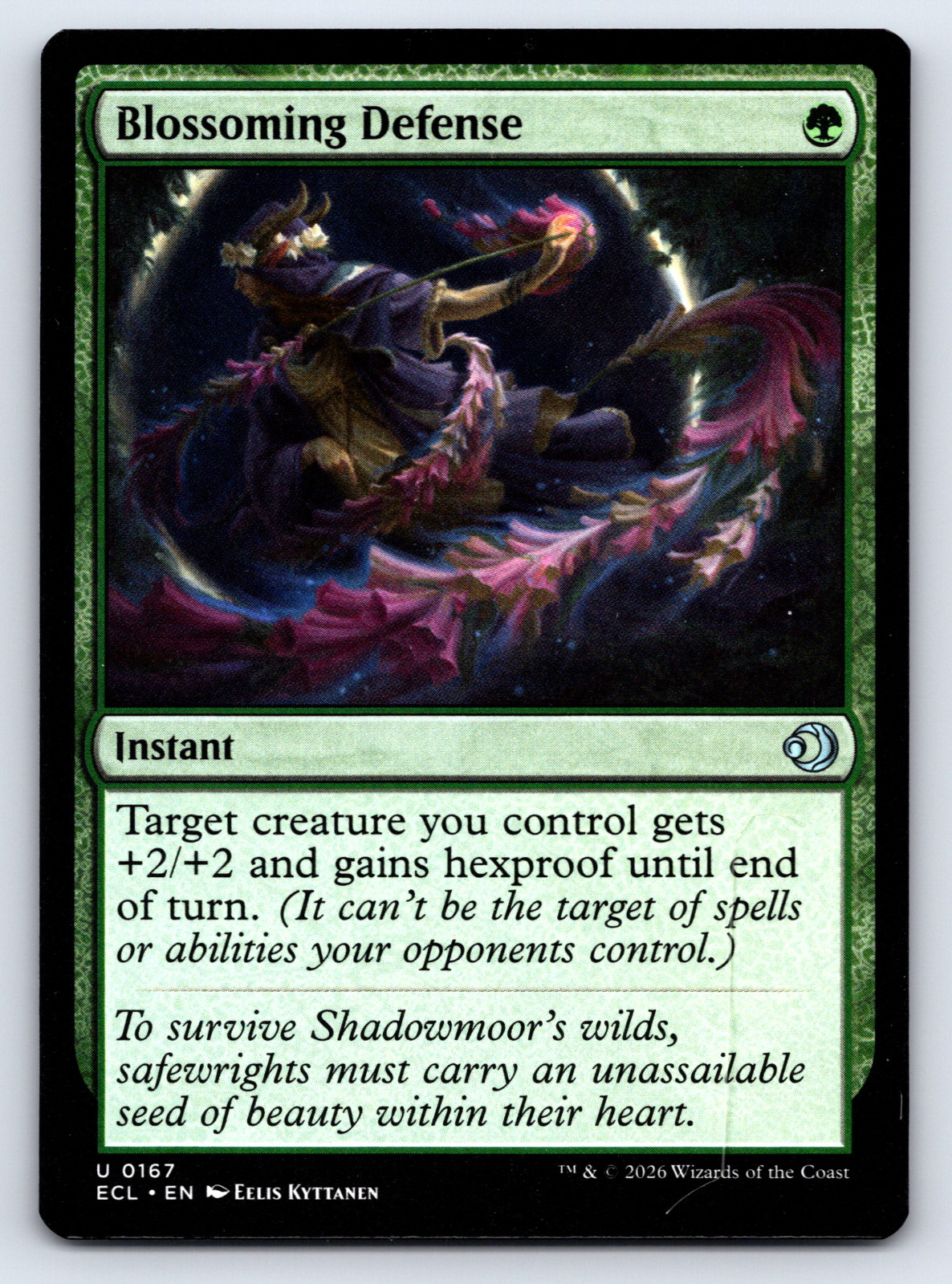 Blossoming Defense  - Lorwyn Eclipsed MTG