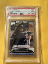2006 TOPPS Prince Fielder #639 GOLD Rookie Card 427/2006 Brewers Graded PSA 9