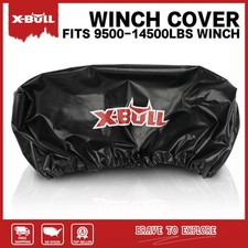 X-BULL Winch Cover Waterproof Soft Dust Neoprene Fits 9500lbs-14500lbs Universal