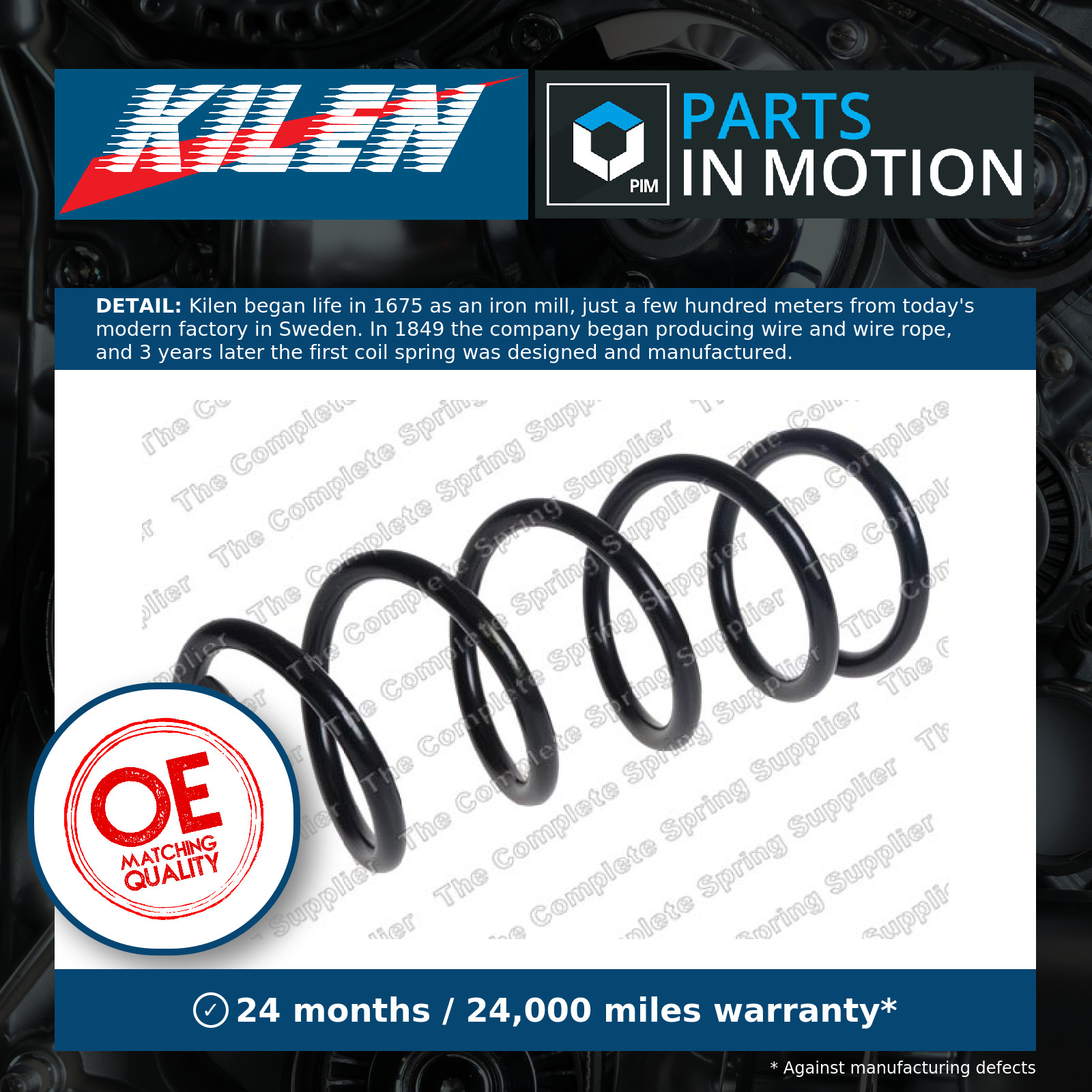 Fits LESJÖFORS 4255475 Coil Spring ⭐UK Stock⭐ - Image 4