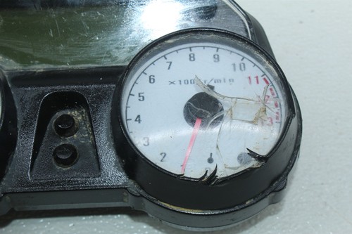 07-11 KAWASAKI ZX14 SPEEDOMETER GAUGE GAUGES TACH CLUSTER DISPLAY (SEE DESCP) - Picture 2 of 8