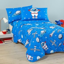 Caleffi Copriletto Trapuntato letto singolo Art. Spazio in cotone 165x265 cm