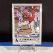 ⚾️ Future Stars Jazz Chisholm 2022 Topps Red Jersey Miami Marlins Card