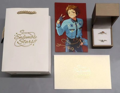 Mitsuru Tenma Pledge Ring Set Weißgold Schmuck Zubehör Gratis Größe