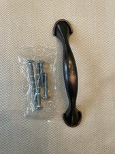 8 Antiqued bronze cabinet pulls 3 inch center