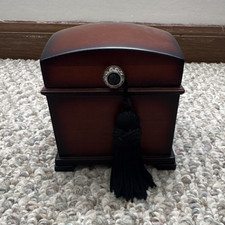 Bombay Wood Jewelry Box Ring Organizer Lined ...