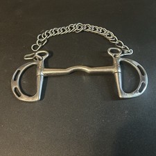 5&rdquo; SS Kimberwick Low Port Mullen Mouth Slotted Uxeter Horse Bit