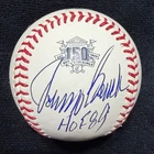 Johnny Bench Cincinnati Reds Stockings 150th Logo Signed Autographed Baseball