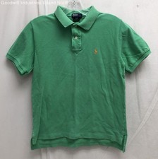 Boy's Polo by Ralph Lauren Green Polo Shirt Size Small