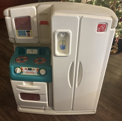 Vintage 90 s Step2 Townhouse Kitchen Compact Play Pretend RARE