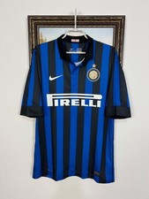 Maglia calcio Inter Milan Home 2011 Soccer Nike Jersey Mens Maglia Trikot Tg M