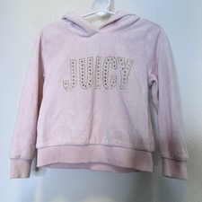 Juicy Couture Tofdler Girls Size 4T Hoodie Pullover Logo