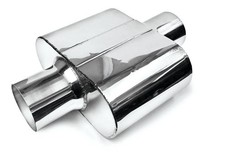 Stainless Steel Performance Universal Single Chamber Muffler 3idod Center