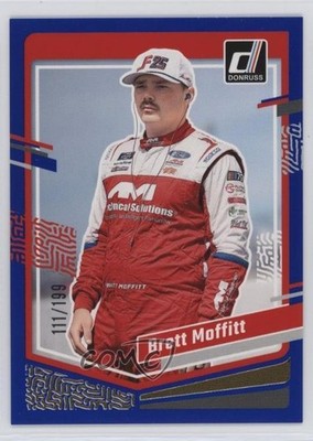 2024 Panini Donruss NASCAR Blue /199 Brett Moffitt #50 1jj7