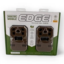 Moultrie Mobile EDGE Cellular Trail Camera Pack of 2 (Untested)