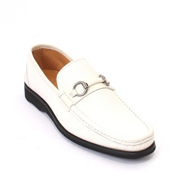 ROBERTO SERPENTINI 48510 White Leather Moccasins Loafers BrugliaMilanoWomen_sShoes-  main image 2