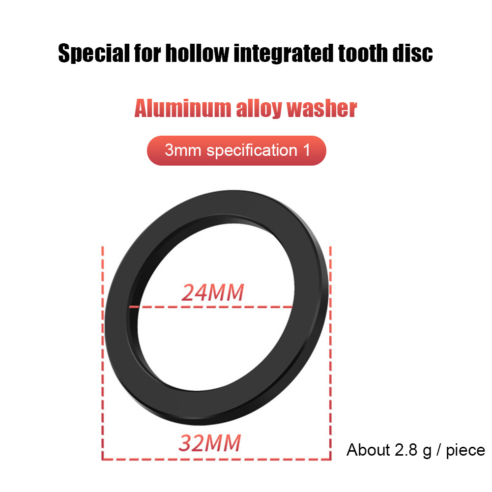 fr Bicycle Crankset Washers Aluminum Alloy Bike Crank Spacers Cycling