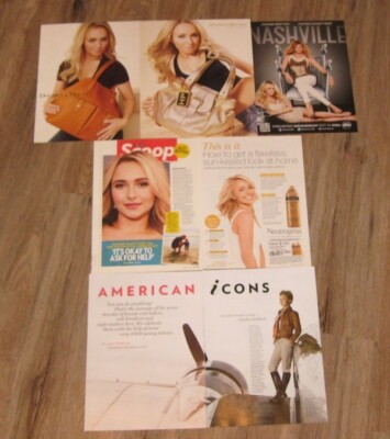 Hayden Panettiere ADs magazine clippings pages PHOTO advertisements