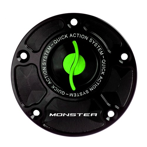 Racing Tank Fuel Gas Case Cap Cover for DUCATI MONSTER 1000 1200 620 695 750 821 - Picture 7 of 9