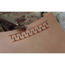 Stainless Steel leather craft Decorative pattern Stamp Tool 8mm 8mm