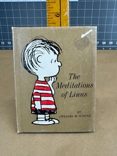 THE MEDITATIONS OF LINUS CHARLES SCHULZ 1967 HALLMARK BOOK PEANUTS