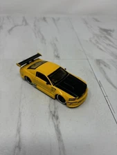 2004 Hot Wheels Dropstars 1:50 H2270 Mustang GTR Ford Yellow