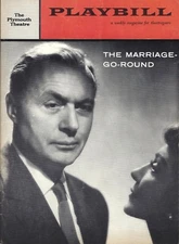 Charles Boyer "MARRIAGE-GO-ROUND" Claudette Colbert / Julie Newmar 1958 Playbill