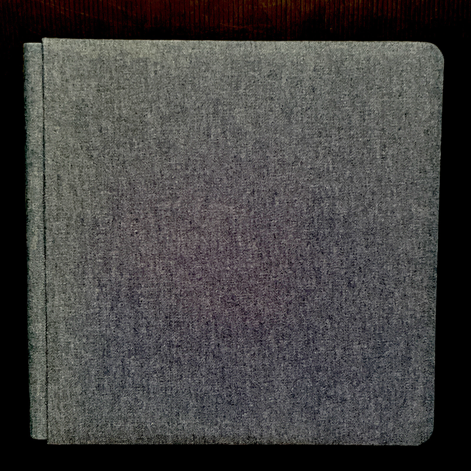 Westrim Crafts WT Strap / Hinge Album 12 x 12 Blue Denim With 10 Pages