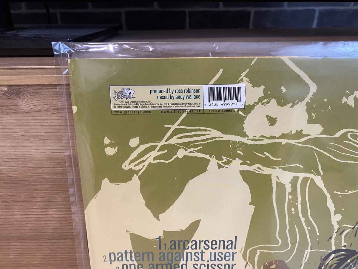 At The Drive-In / Relationship Of Command Vinyl LP Record At The Drive-In / Relationship Of Command Vinyl LP Record