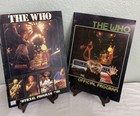 Rock Memorabilia Concert Program The Who 80s Tour Rock and Roll Cool Pics Poster