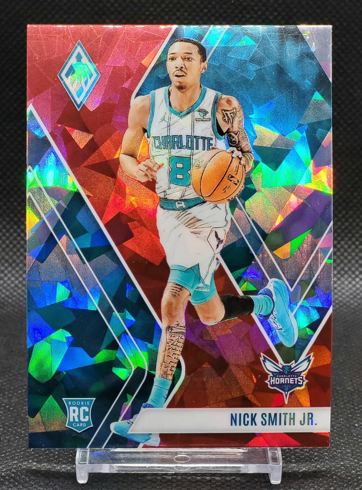 2023-24 Panini Phoenix Rookie Nick Smith Jr. Red Ice #255 RC